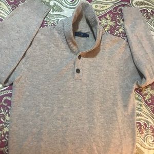 J crew factory Lambswool Shawl neck sweater